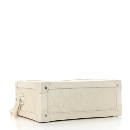 Louis Vuitton Taurillon Monogram Solar Ray Soft Trunk Powder White 4 of 11