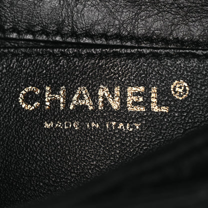 Chanel Aged Calfskin Quilted 2.55 Reissue Flap Belt Bag Clutch Black 6 of 11