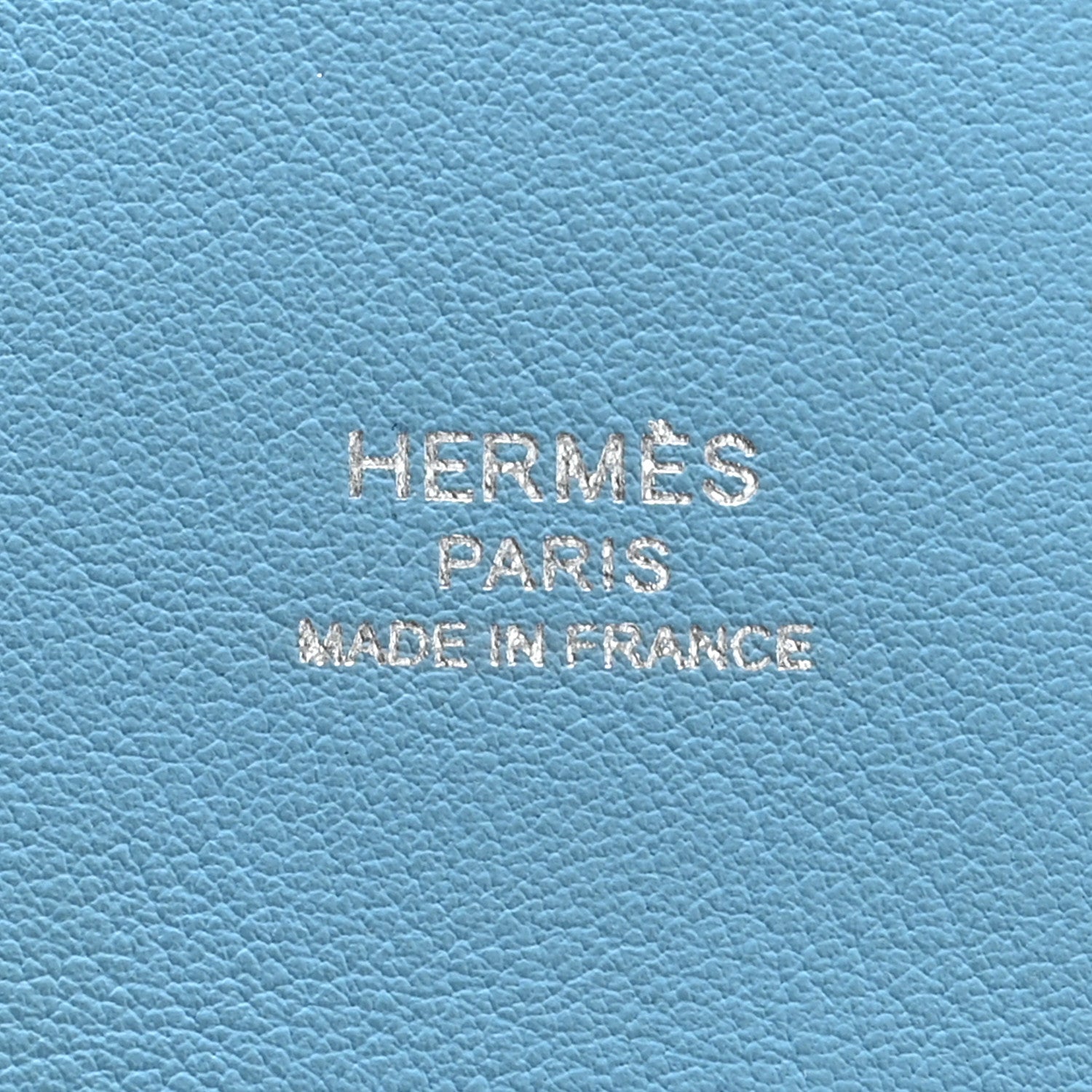 Hermes Swift Epsom Pocket Kelly Shoulder Strap Celeste 3 of 6