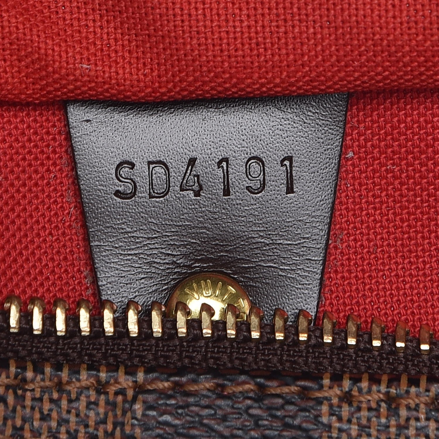 Louis Vuitton Damier Ebene Speedy 30 7 of 8