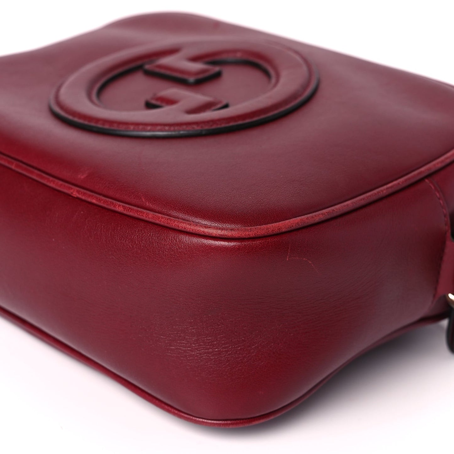Calfskin Mini Blondie Bag  Rosso