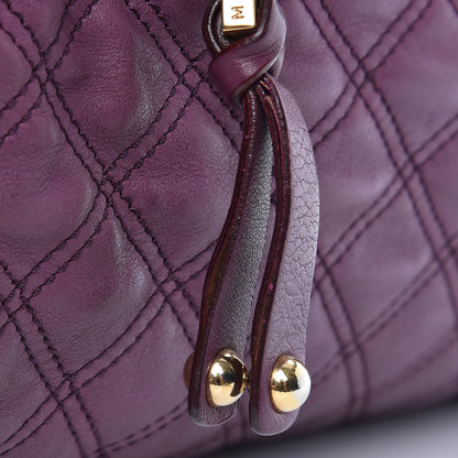 Marc Jacobs Calfskin Quilted Stam Purple 18 of 23