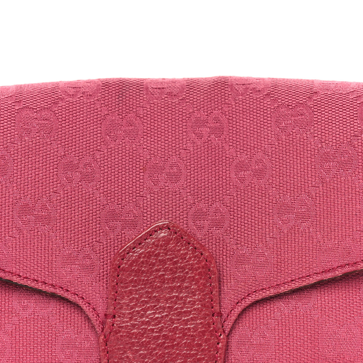 Gucci Monogram Horsebit Chain Flap Bag Fuchsia 6 of 8
