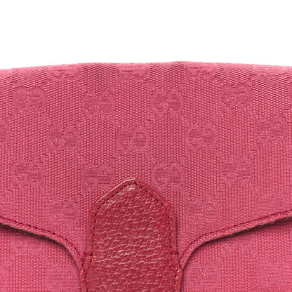 Gucci Monogram Horsebit Chain Flap Bag Fuchsia 6 of 8