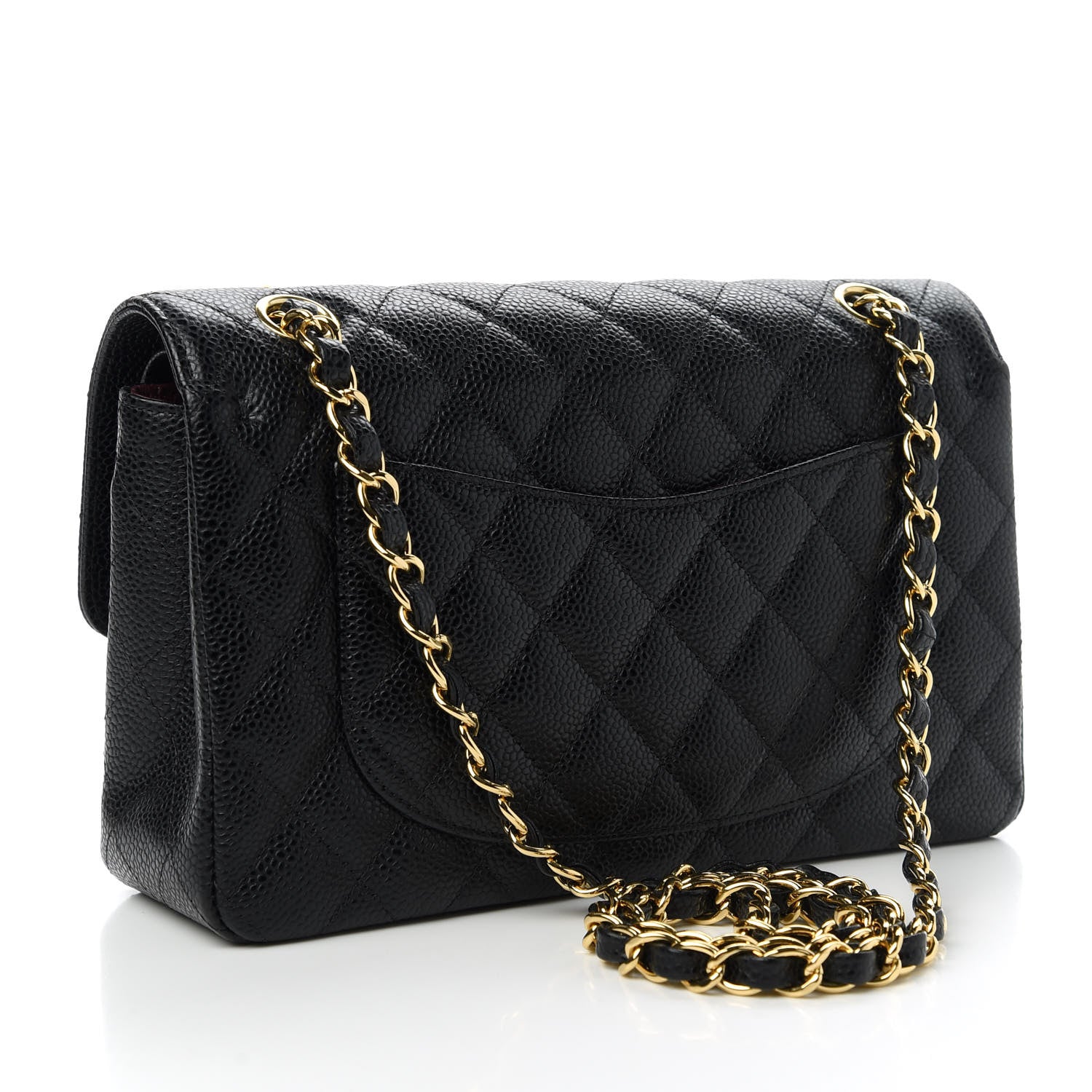 Chanel Caviar Quilted Small Double Flap Black 3 of 11