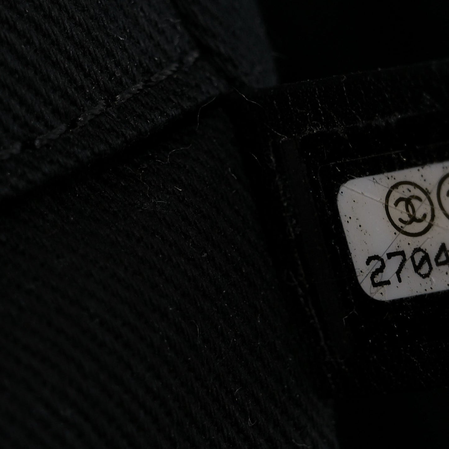 Lurex Boucle Small Deauville Tote Black