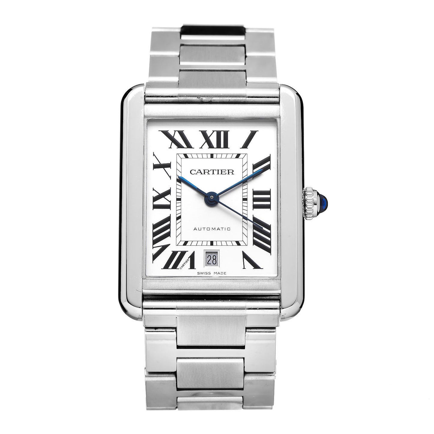 Stainless Steel 31mm Tank Solo Automatic Watch