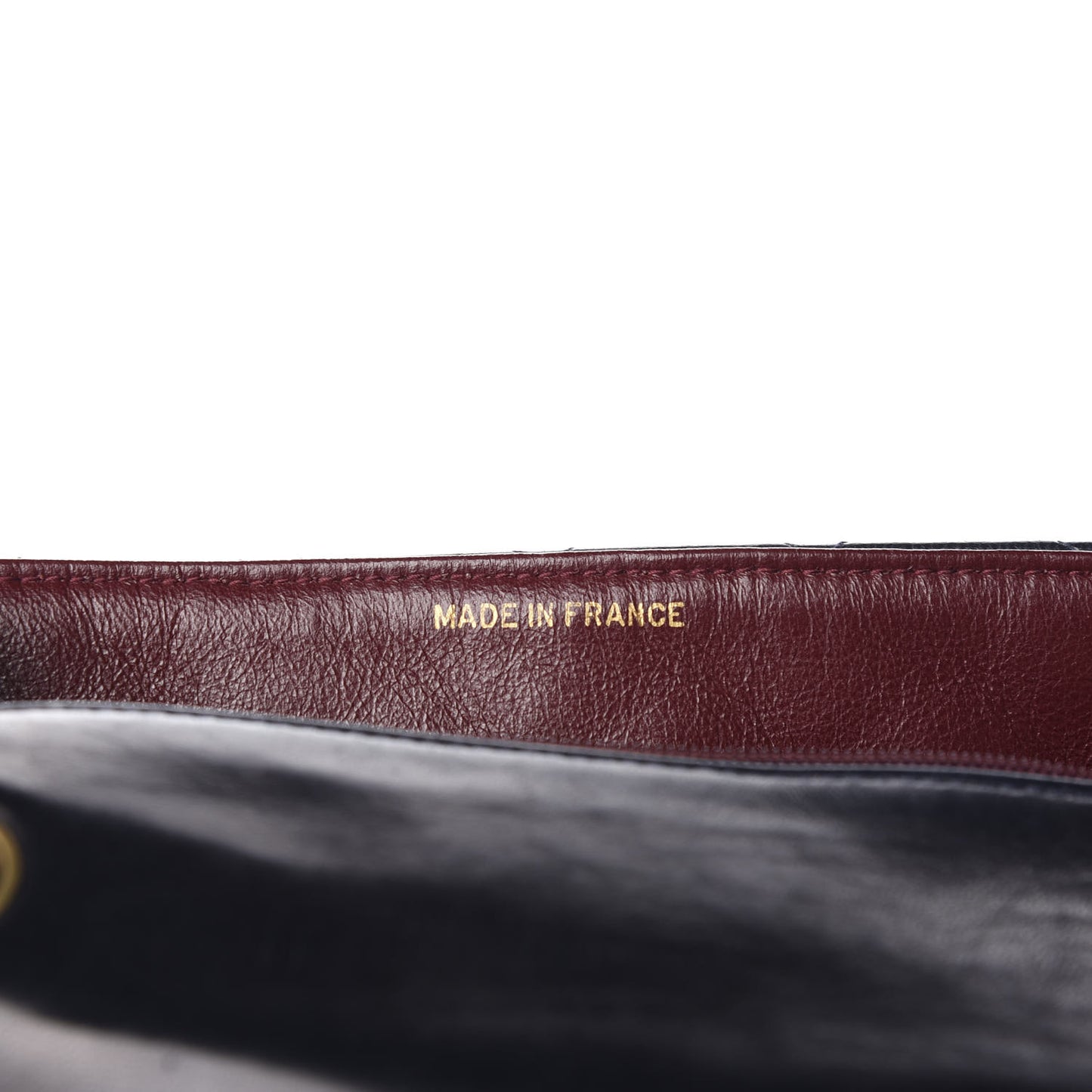 Lambskin Quilted Mini Square Flap Black