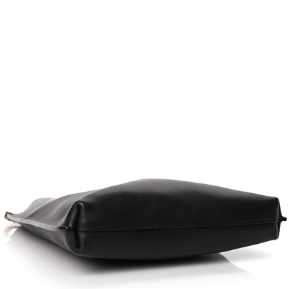Saint Laurent Smooth Calfskin Small Suzanne Hobo Black 3 of 7