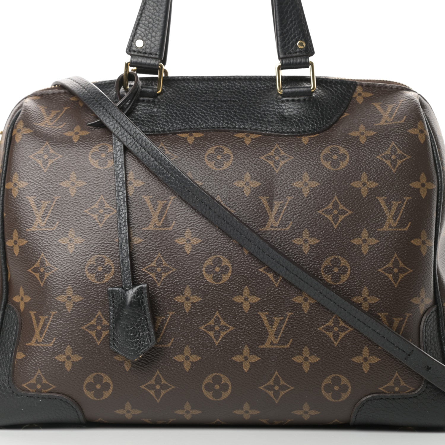 Louis Vuitton Monogram Retiro NM Black 9 of 13