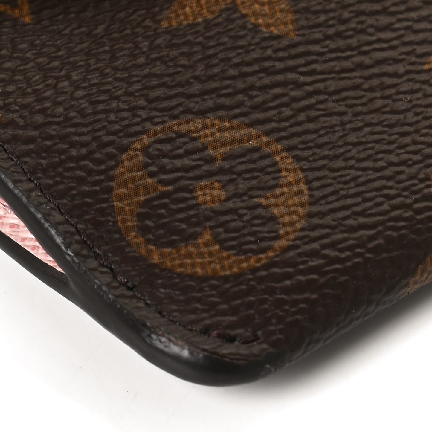 Monogram Jeanne Wallet Rose Ballerine