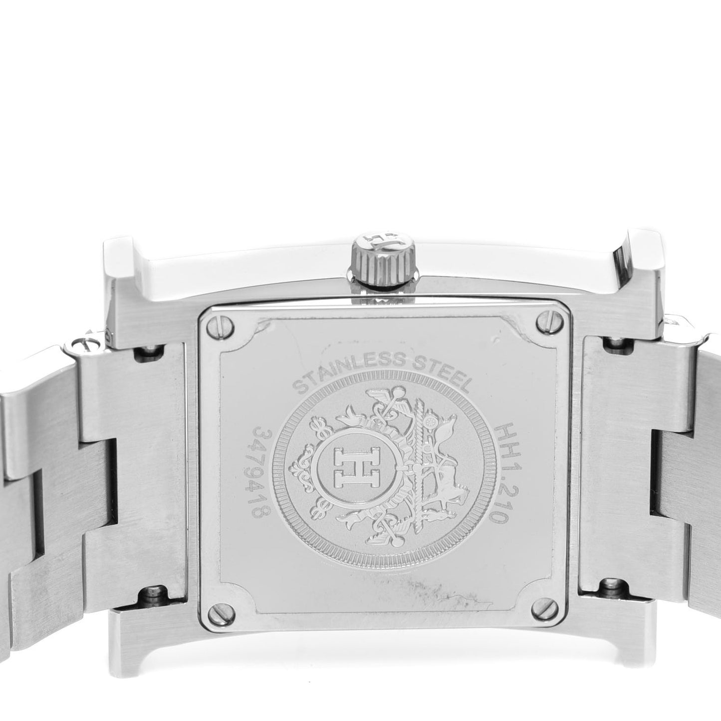 Stainless Steel 21mm Heure H Hour Quartz Watch