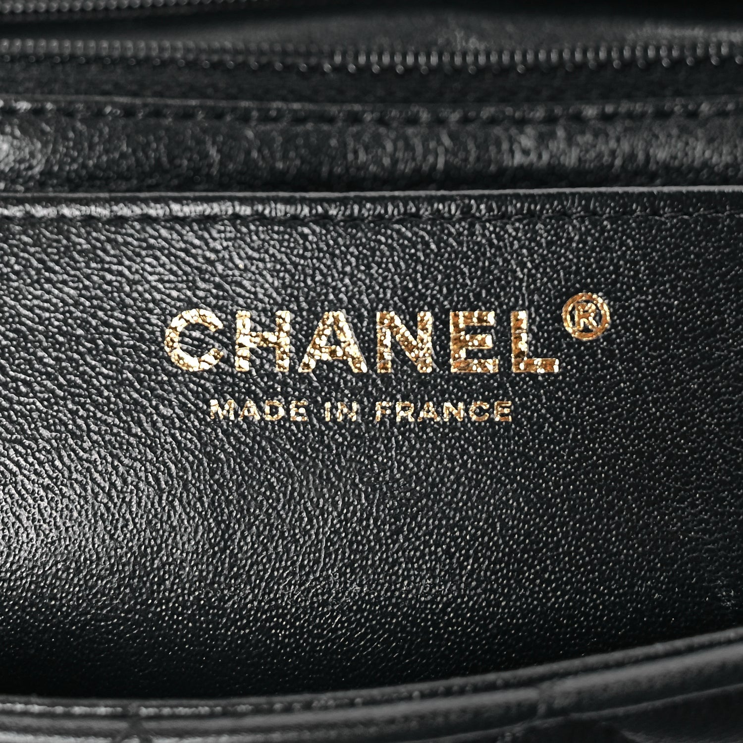 Chanel Lambskin Quilted Mini Rectangular Flap Black 5 of 10