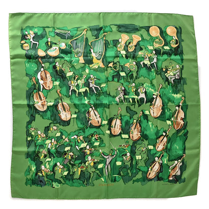 Hermes Silk Concerto Scarf 90 1 of 6