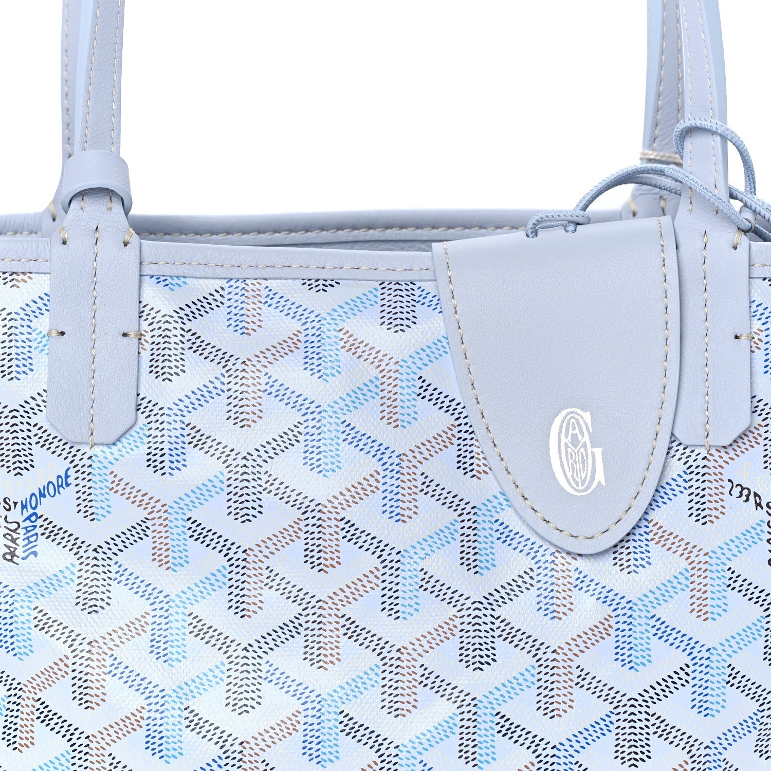 Goyard ine Reversible Mini Anjou Polar Blue 7 of 7