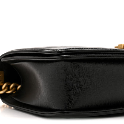 Chanel Caviar Quilted New Medium Boy Flap Black 9 of 13