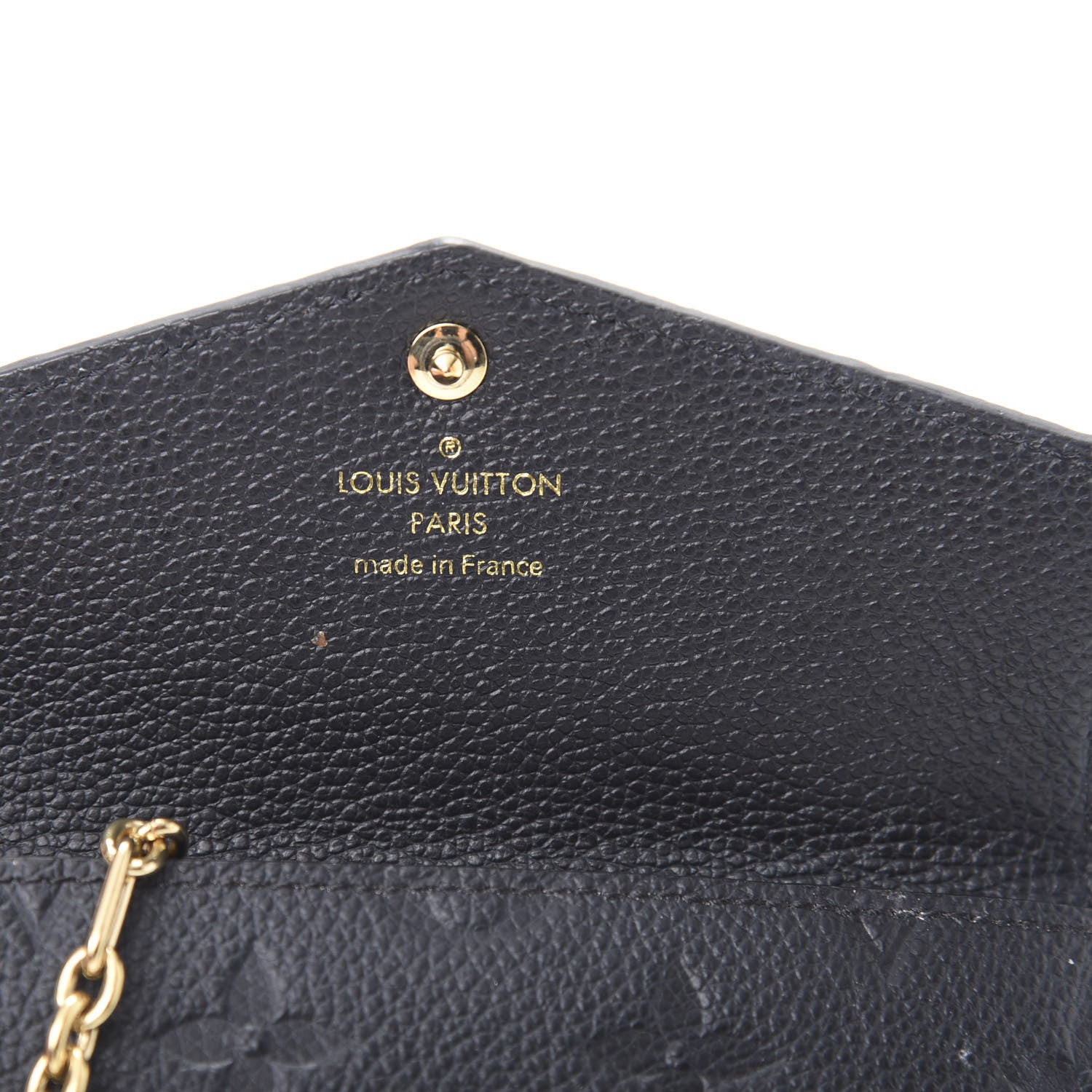 Louis Vuitton Empreinte Key Pouch Black 6 of 10