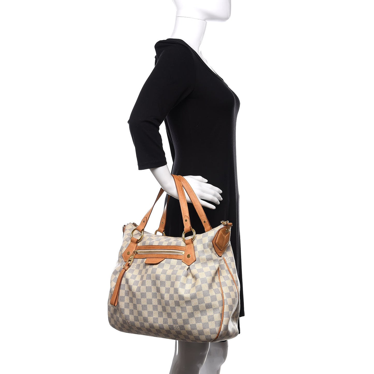 Damier Azur Evora MM