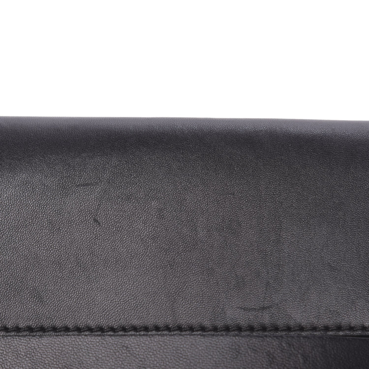 Chloe Lambskin Medium Elle Chain Clutch Black 12 of 13