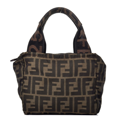 Fendi Fabric FF 1925 Mini Cosmetic Bag Tobacco 1 of 10