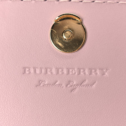 Burberry Derby Calfskin House Check Mini Hampshire Crossbody Pale Orchid 5 of 8