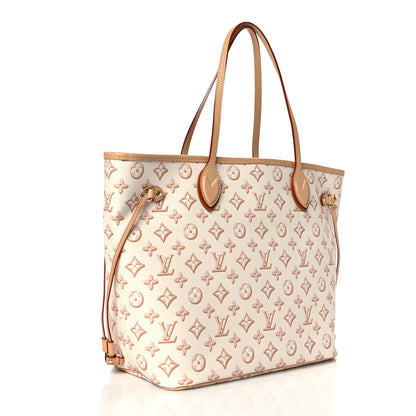 Louis Vuitton Monogram Fall For You Neverfull MM Beige Clair 4 of 9