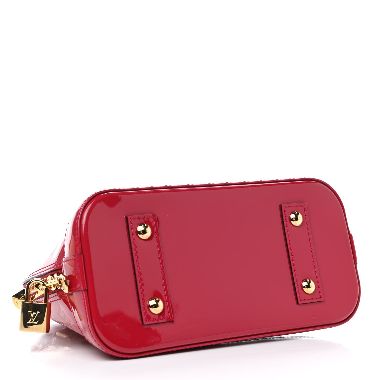 Louis Vuitton Vernis Alma BB Rose Indien 3 of 8