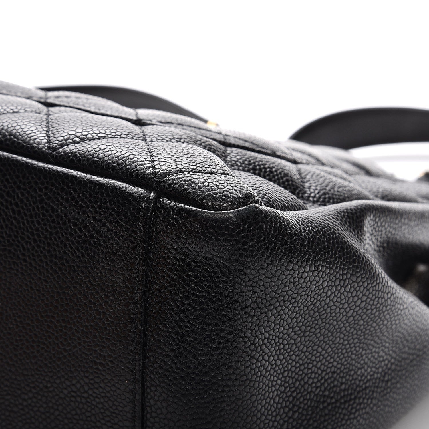 Chanel Caviar Quilted Grand Shopping Tote GST Black 11 of 12