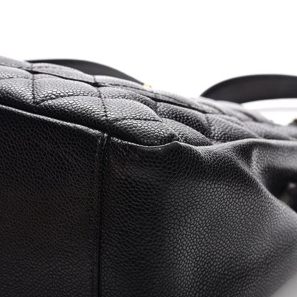 Chanel Caviar Quilted Grand Shopping Tote GST Black 11 of 12