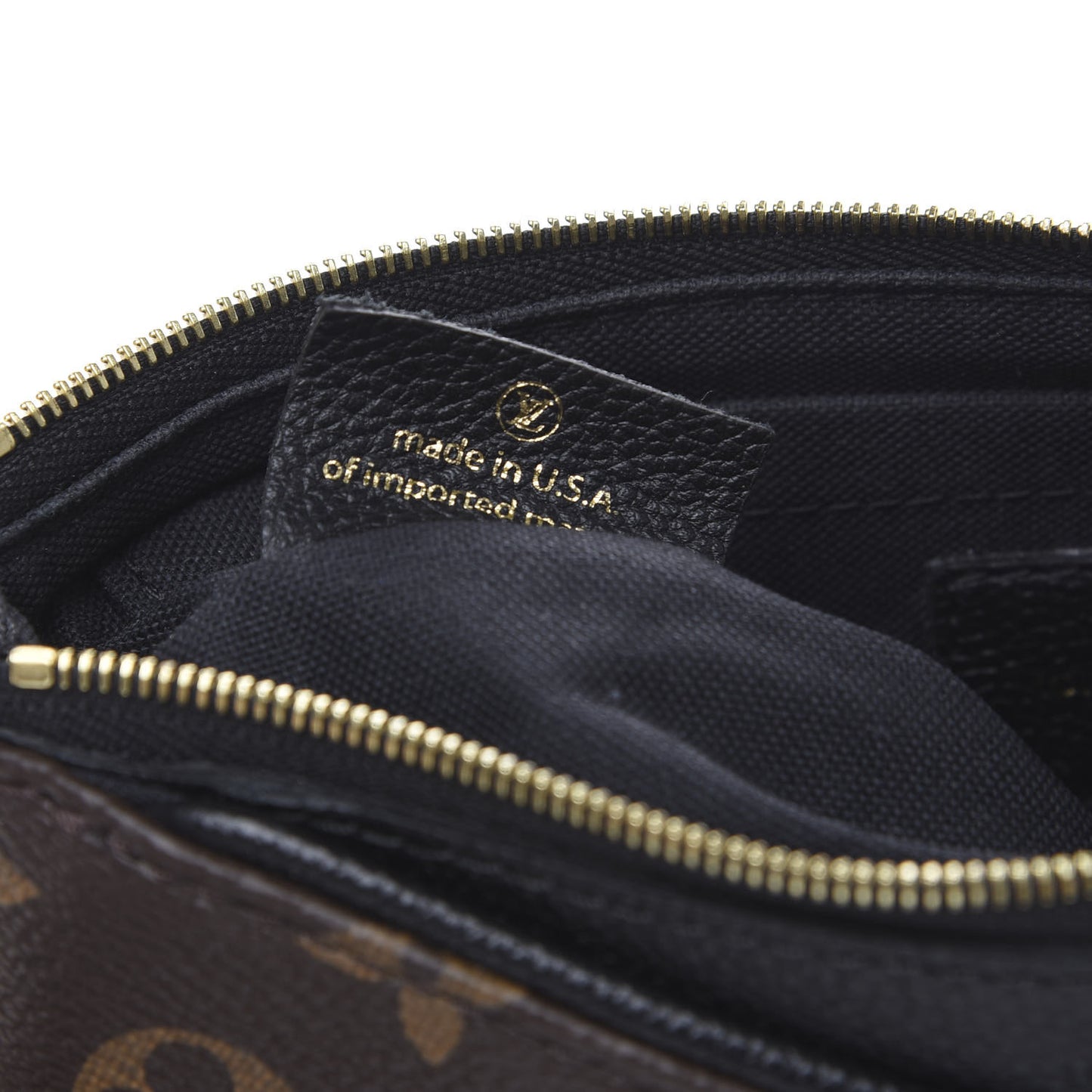 Monogram Pallas Clutch Black