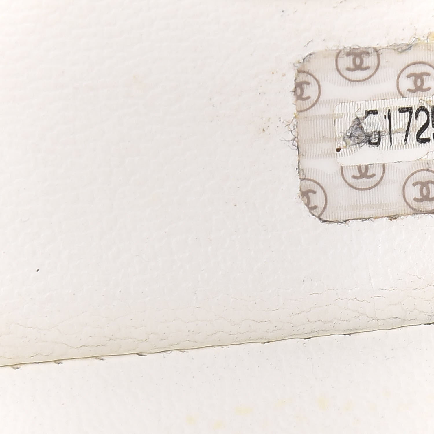 Chanel Caviar Vanity Cosmetic Case Yellow 7 of 9