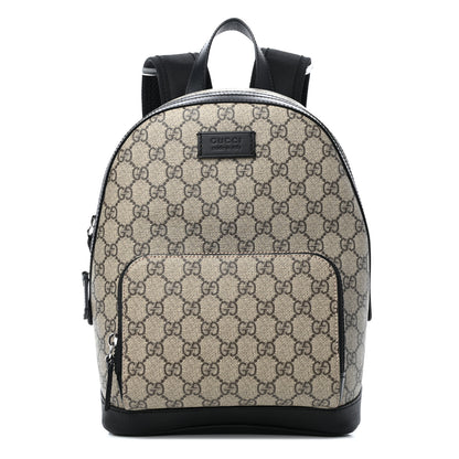 Gucci GG Supreme Monogram Small Eden Day Backpack Black 1 of 8