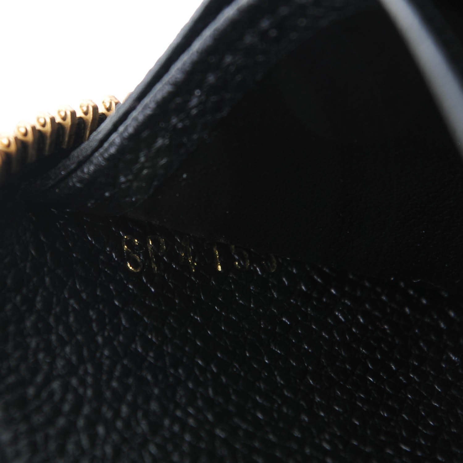 Louis Vuitton Empreinte Zippy Wallet Black 7 of 7