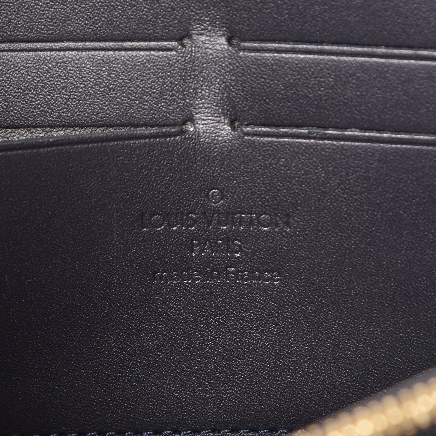 Vernis Zippy Wallet Blue Infini