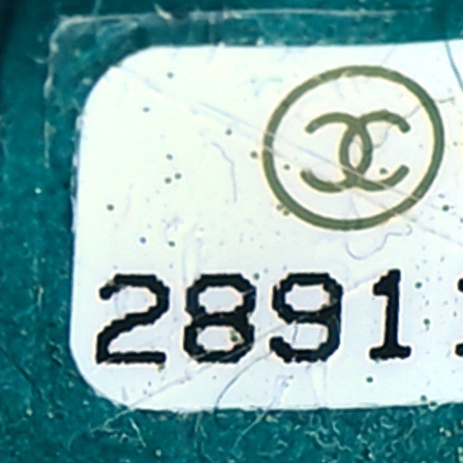 Chanel Shearling Lambskin Quilted Flap Green 6 of 9