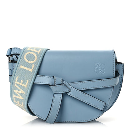 Loewe Calfskin Jacquard Mini Gate Dual Bag Dusty Blue 1 of 7