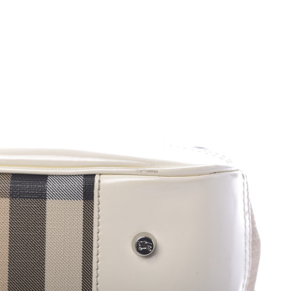 Burberry Nova Check Bowling Bag White 12 of 15