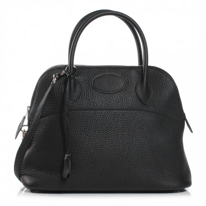 Hermes Taurillon Clemence Bolide 31 Black 1 of 9