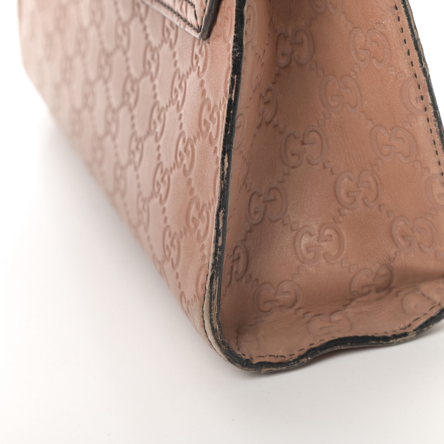 Gucci Guccissima Medium Emily Chain Shoulder Bag Camelia 22 of 26