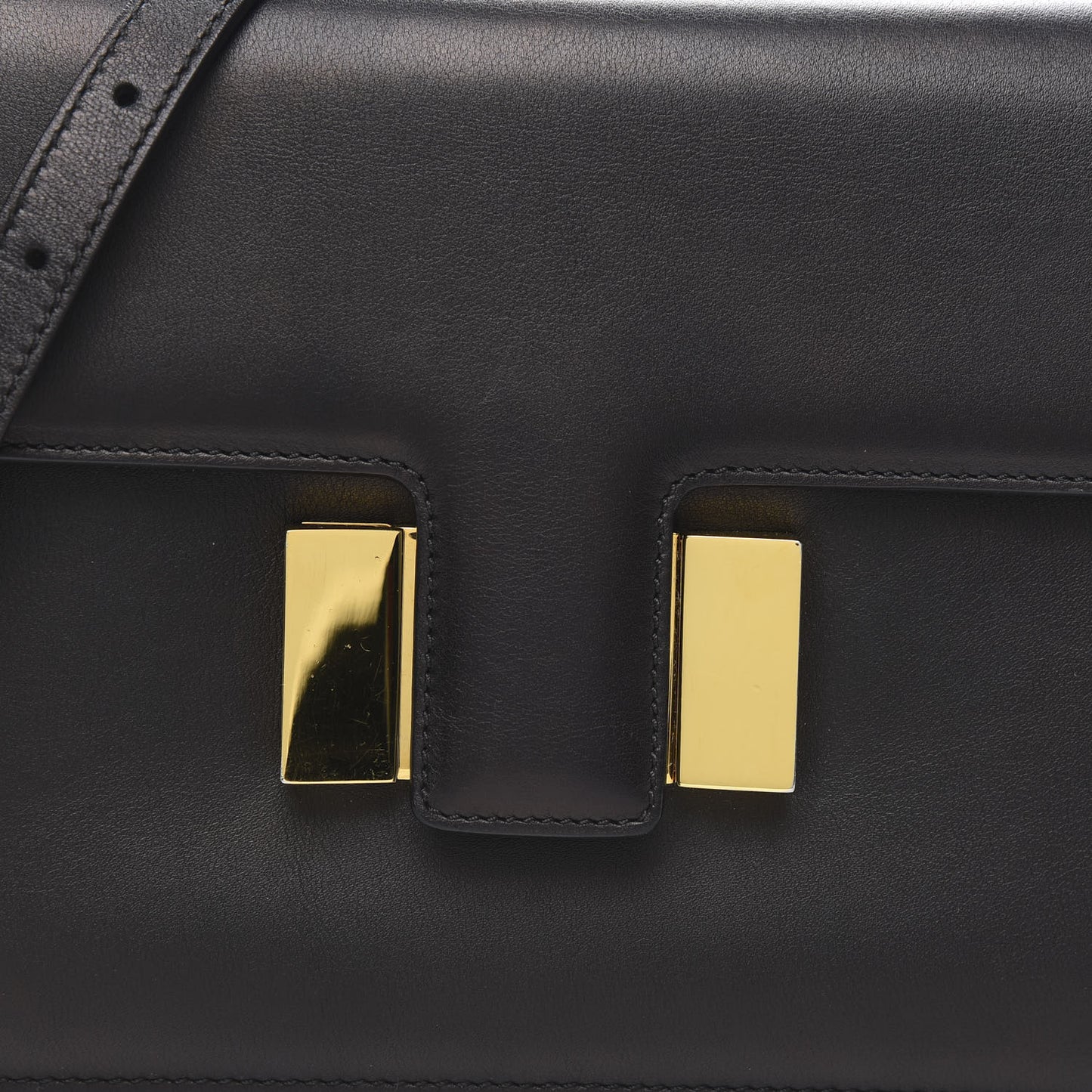 Calfskin Medium Sienna Crossbody Bag Black