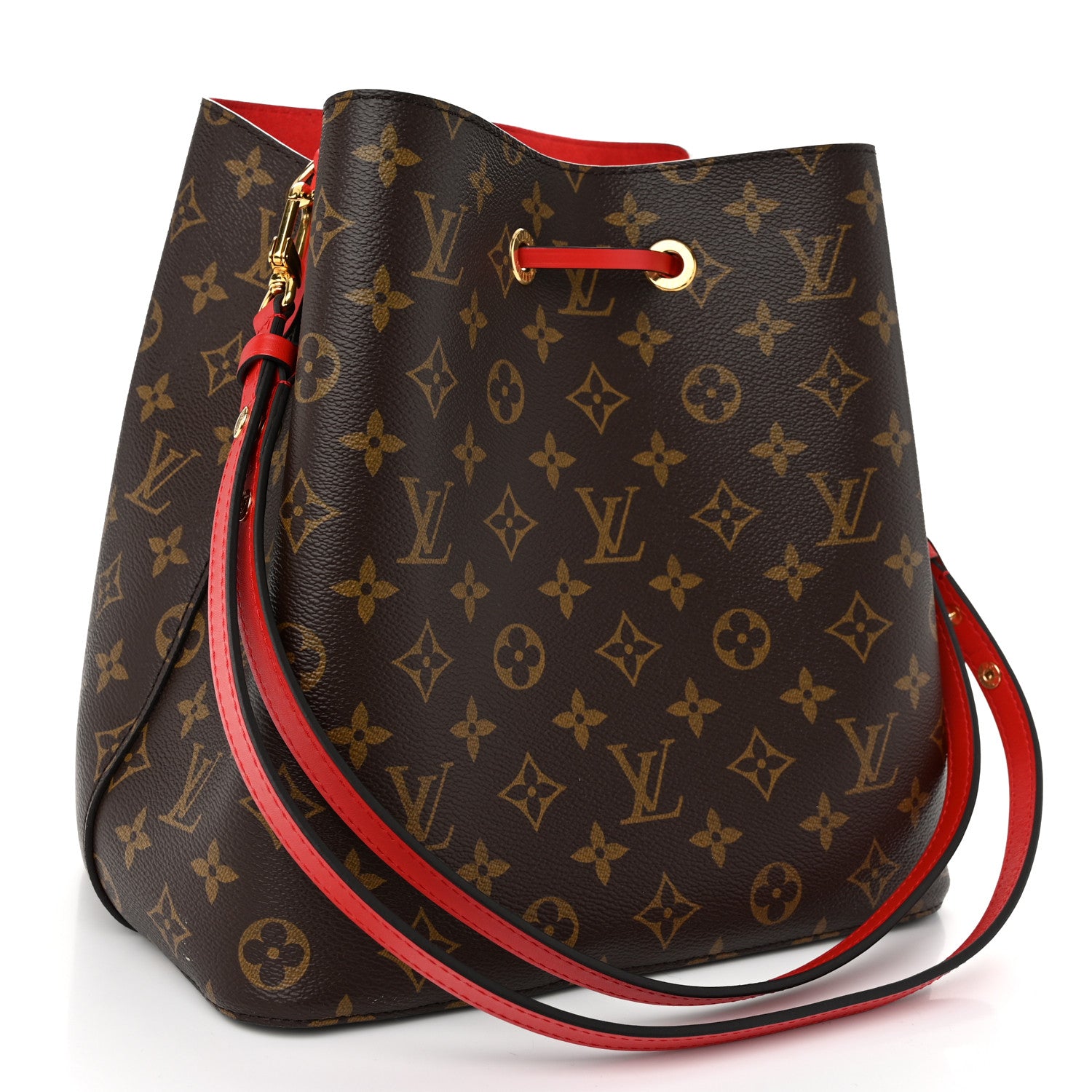 Louis Vuitton Monogram Neonoe MM Coquelicot 3 of 9