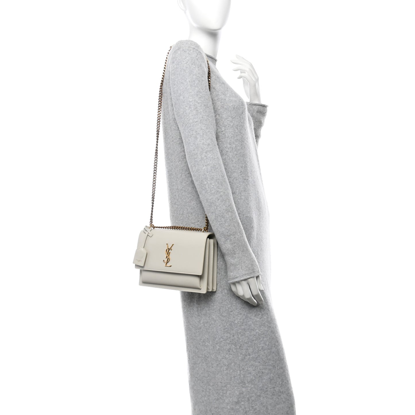 Calfskin Medium Monogram Sunset Crema Soft