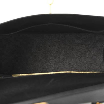 Hermes Epsom Kelly Sellier 28 Black 5 of 7