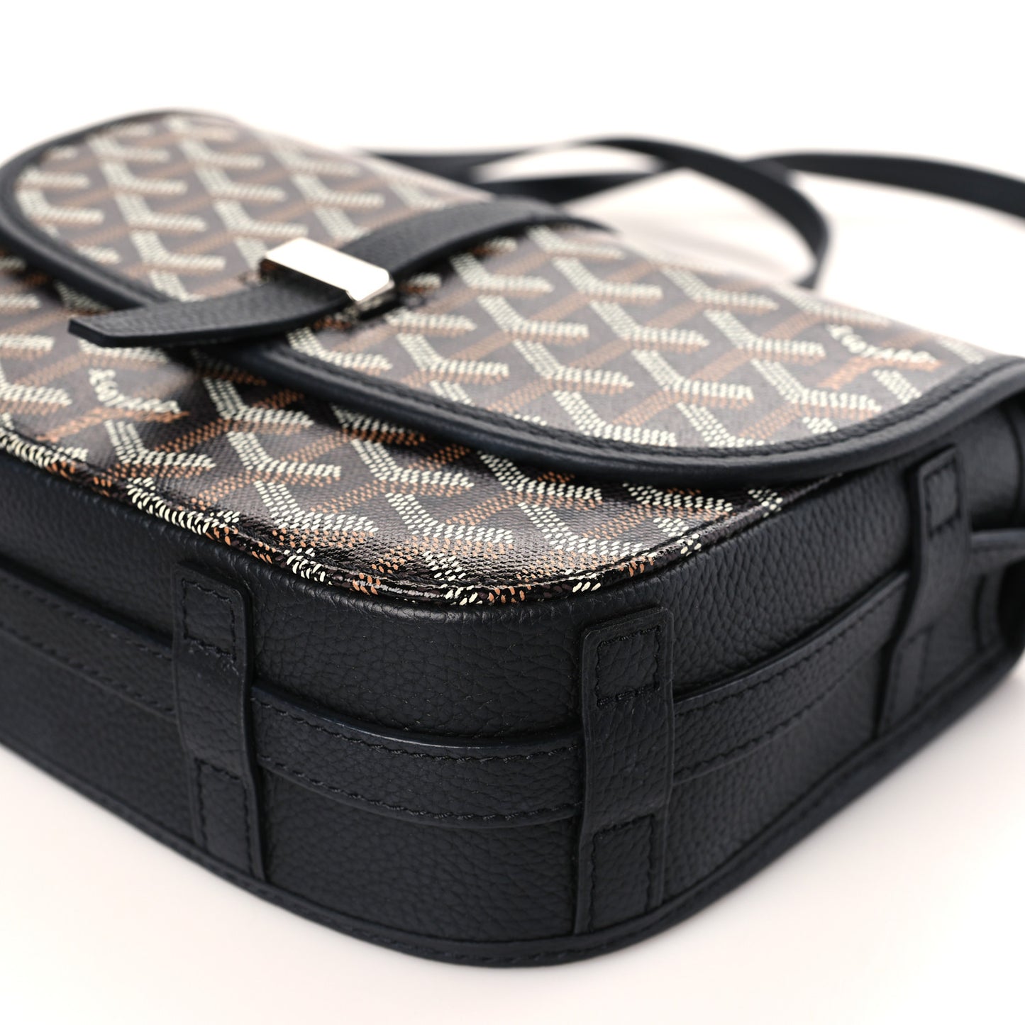 Goyardine Belvedere II PM Messenger Bag Black