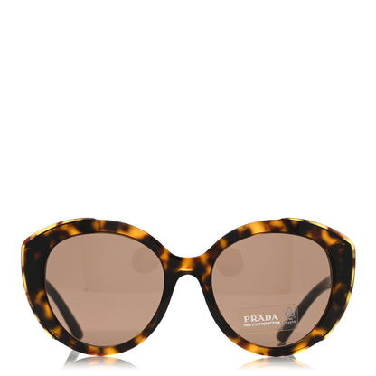 Prada Round Sunglasses SPR 01Y Tortoise 2 of 8