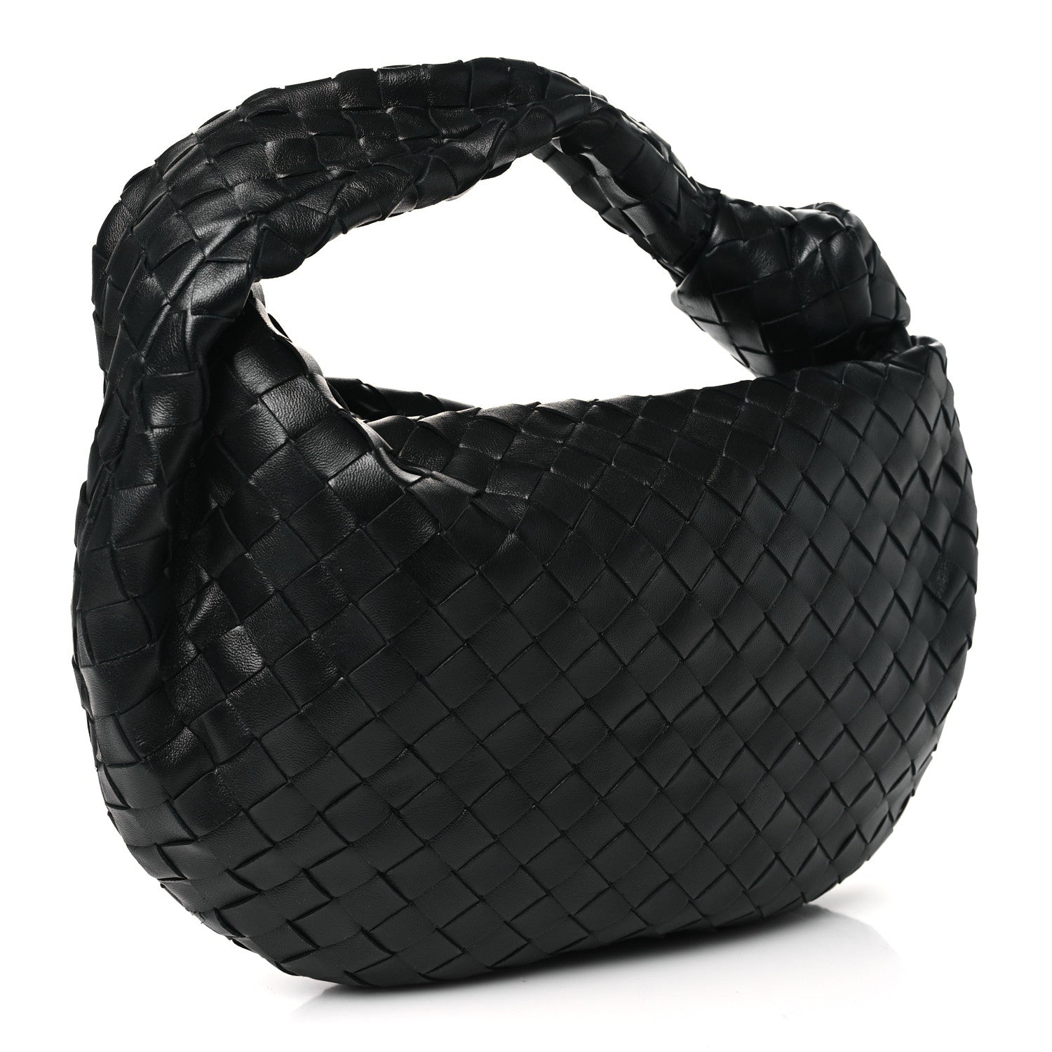 Bottega Veneta Nappa Intrecciato Teen Jodie Hobo Black 3 of 10