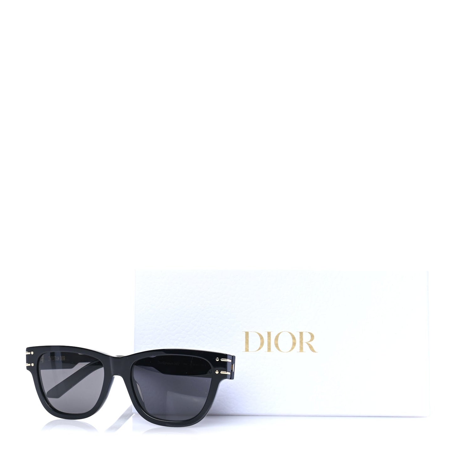 Diorsignature S6U Square Sunglasses  Black