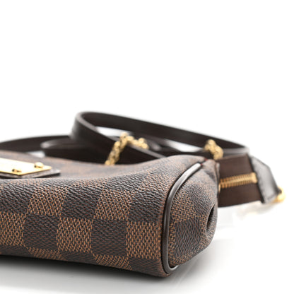 Louis Vuitton Damier Ebene Eva Clutch 9 of 11