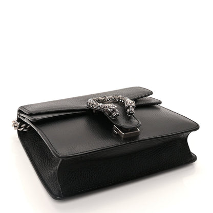 Gucci Calfskin Mini Dionysus Shoulder Bag  Black 3 of 8