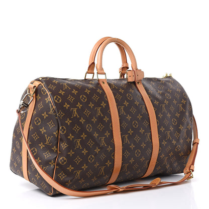 Louis Vuitton Monogram Keepall Bandouliere 50 3 of 15